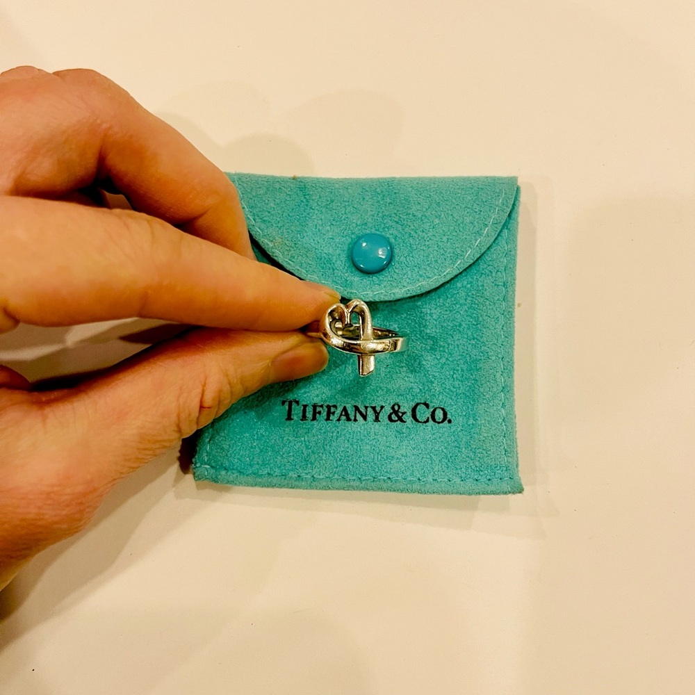 Tiffany & Co. Sterling Silver Heart Ring